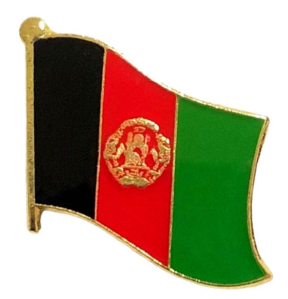 Afghanistan Flag Lapel Pins - Single