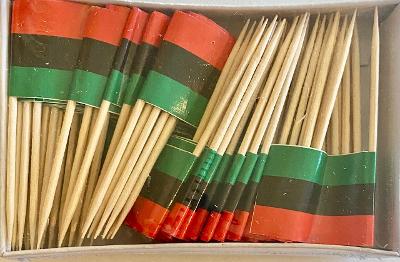 Pan-African Toothpick Flags