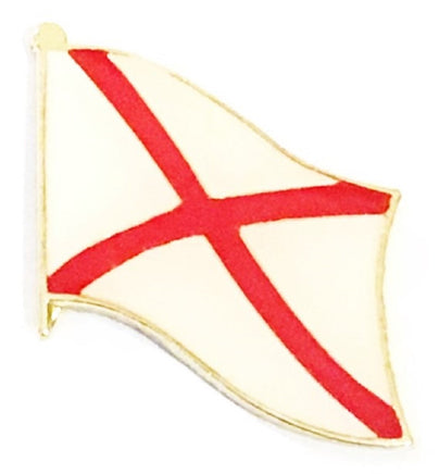 Alabama State Flag Lapel Pin - Single