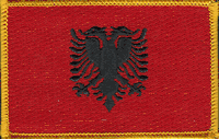 Albania Flag Patch