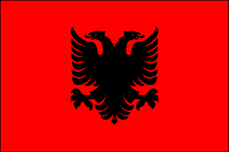 Albanian Polyester Flag