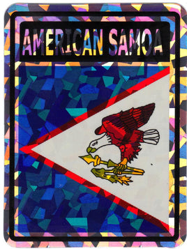 American Samoa Reflective Decal