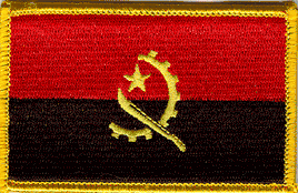 Angola Flag Patch