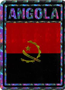 Angola Reflective Decal