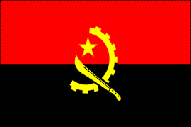 Angolan Polyester Flag