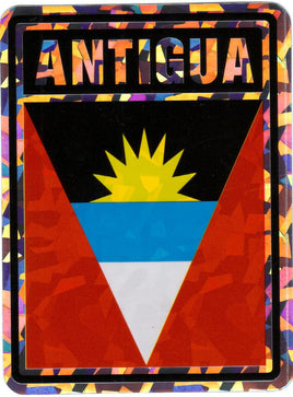 Antigua & Barbuda Reflective Decal