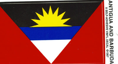 Antigua Vinyl Flag Decal