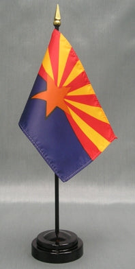 Arizona Miniature Table Flag - Deluxe