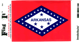 Arkansas State Vinyl Flag Decal