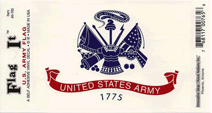 Army Flag Decal