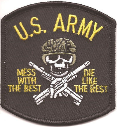 Army Mess With The Best Patch