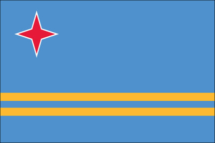 Aruba 3'x5' Nylon Flag
