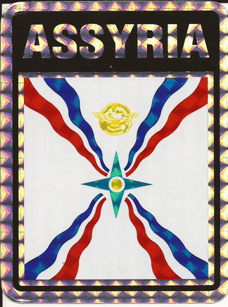 Assyrian Nation Reflective Decal