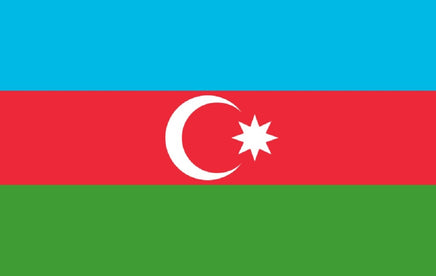 Azerbaijan 3'x5' Nylon Flag