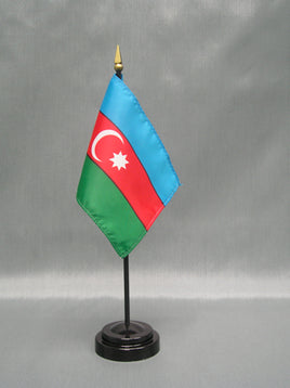 Azerbaijan Deluxe Miniature Flag