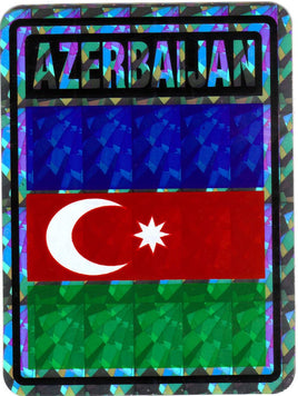 Azerbaijan Reflective Decal