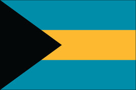 Bahamas 3'x5' Nylon Flag