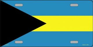 Bahamas Flag License Plate