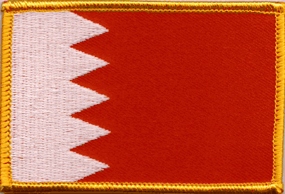 Bahrain Flag Patch