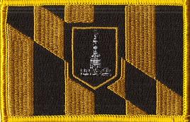 Baltimore Maryland Flag Patch