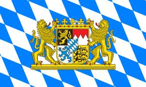 Bavaria With Crest Polyester Flag
