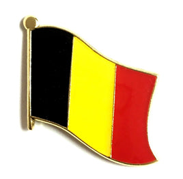 Belgium Flag Lapel Pins - Single
