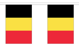 Belgium String Flag Bunting