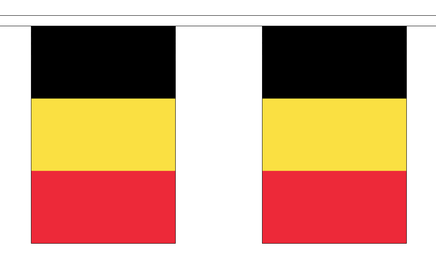 Belgium String Flag Bunting