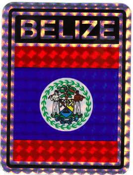 Belize Reflective Decal