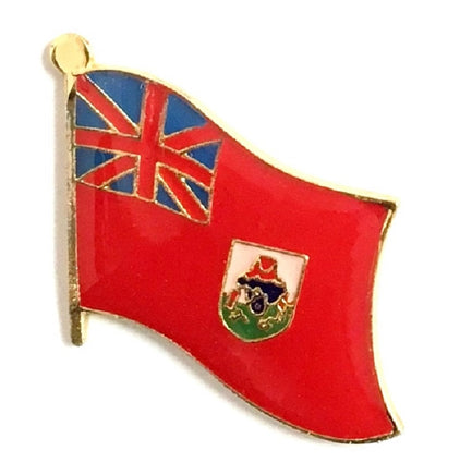 Bermuda Flag Lapel Pins - Single