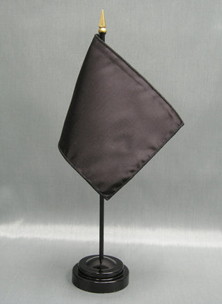 Black Miniature Nylon Flag