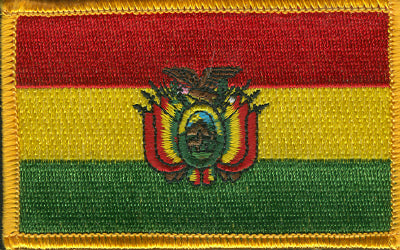 Bolivia Flag Patch