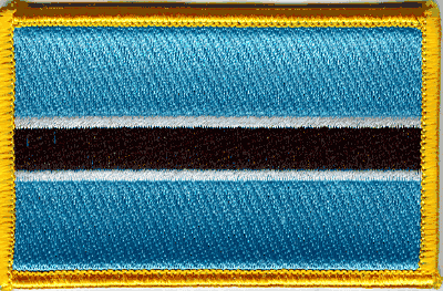 Botswana Flag Patch