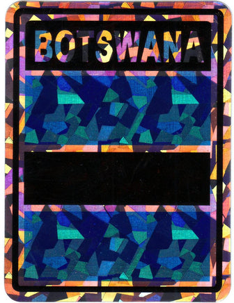 Botswana Reflective Decal