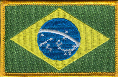 Brazil Flag Patch