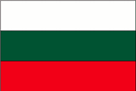 Bulgarian Polyester Flag