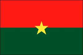 Burkina Faso Polyester Flag