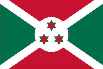 Burundi 3'x5' Nylon Flag