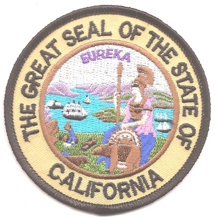 California State Seal Patch