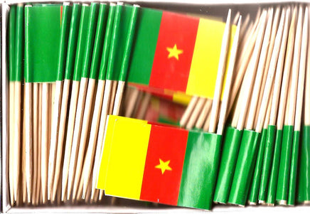 Cameroon Toothpick Flags