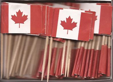 Canada Toothpick Flags