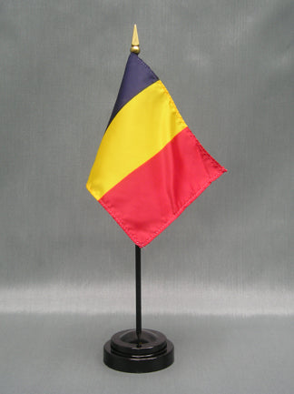Chad Deluxe Miniature Flag