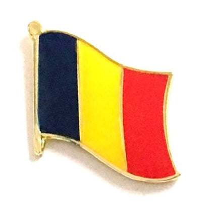 Chad Flag Lapel Pins - Single