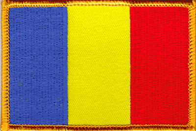 Chad Flag Patch