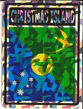 Christmas Island Reflective Decal