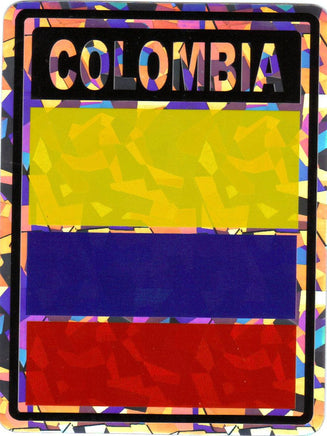 Colombia Reflective Decal