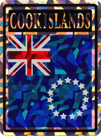 Cook Islands Reflective Decal