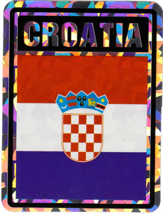 Croatia Reflective Decal