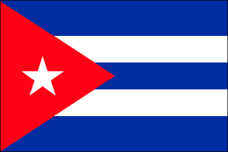 Cuban Polyester Flag