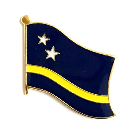 Curacao Flag Lapel Pins - Single